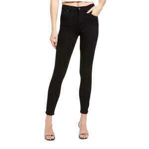 Reformation Harper High & Skinny Jeans Black Size 24 NWT